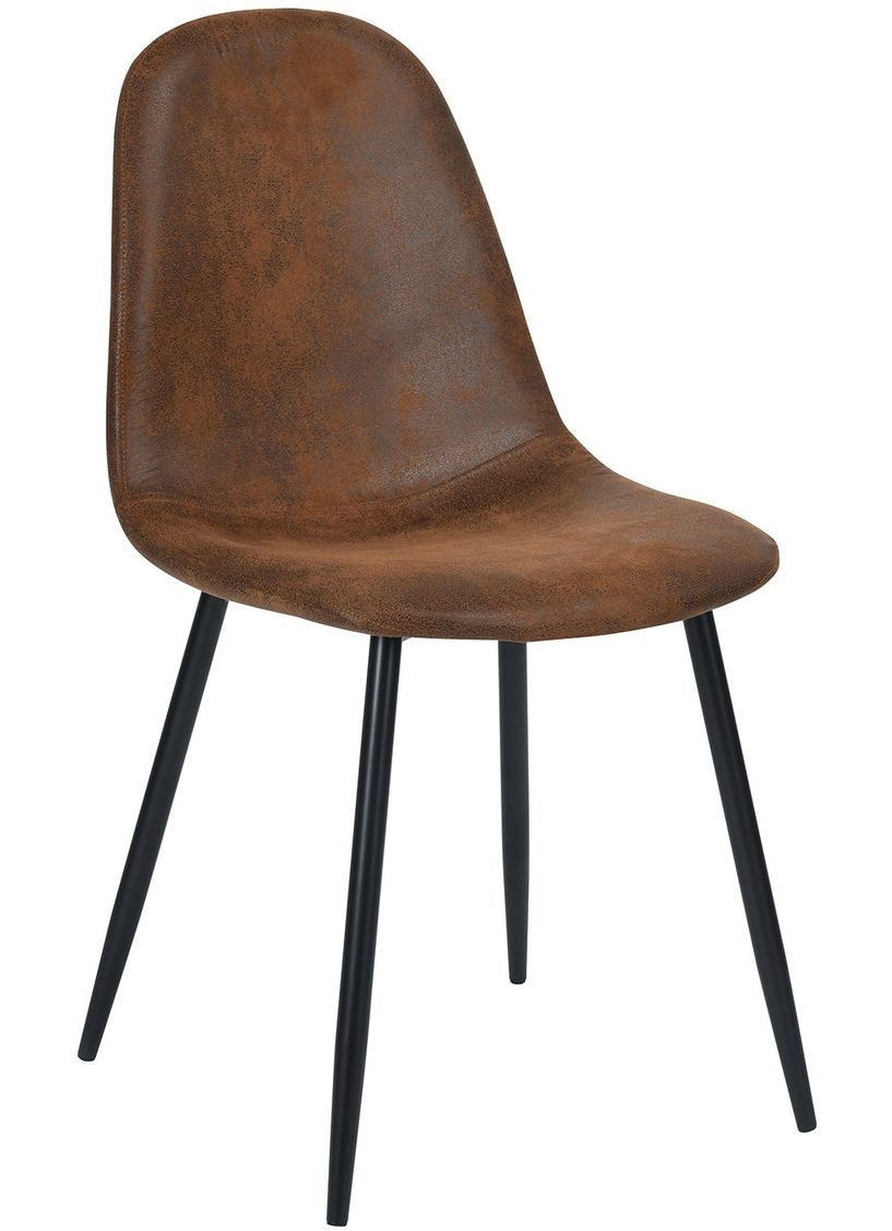 39F Charlton Suede Dining Chair, Brown Y2R2 - product image 2