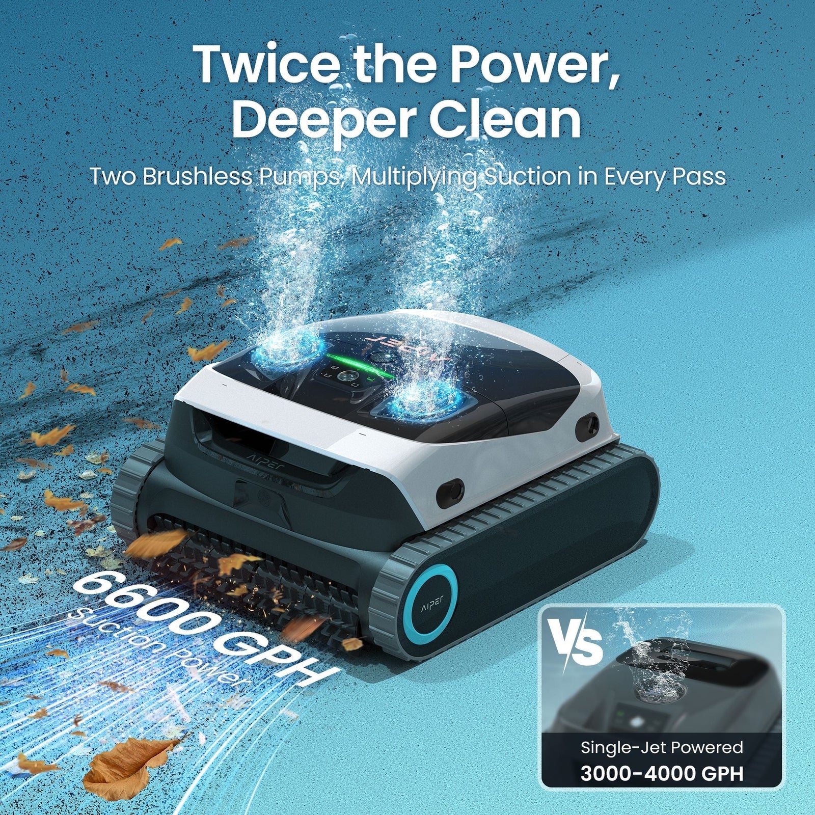 Scuba N1 Max Cordless Robotic In-Ground Robotic Pool Cleaner for In-Ground Pools up to 2150 sq. Ft C2N1 - product image 5