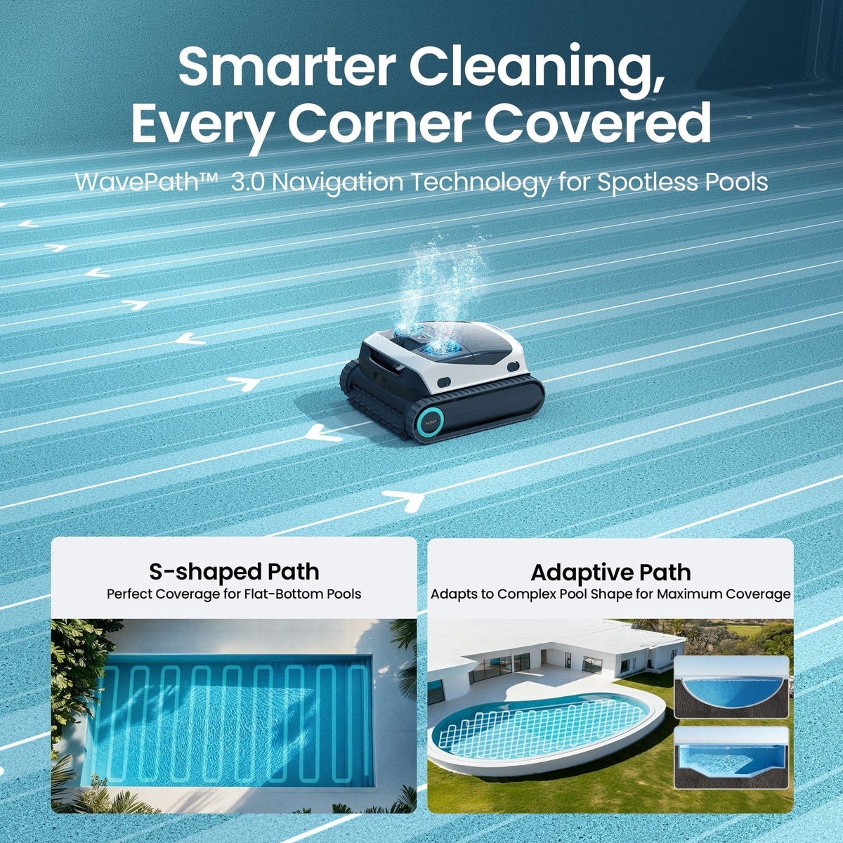 Scuba N1 Max Cordless Robotic In-Ground Robotic Pool Cleaner for In-Ground Pools up to 2150 sq. Ft C2N1 - product image 8