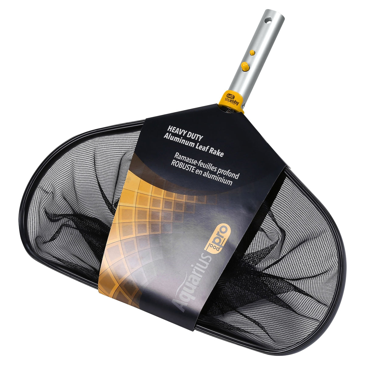 Deluxe Aluminum Swimming Pool Leaf Rake with Aluminum Handle W4W7 - product image 4