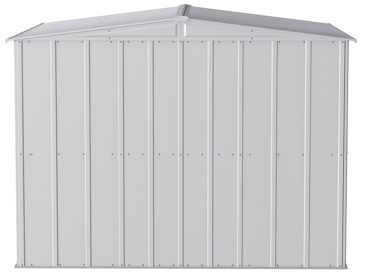 Classic Galvanized Steel Storage Shed, Flute Grey, 8-ft x 8-ft Y4K5 - product image 7