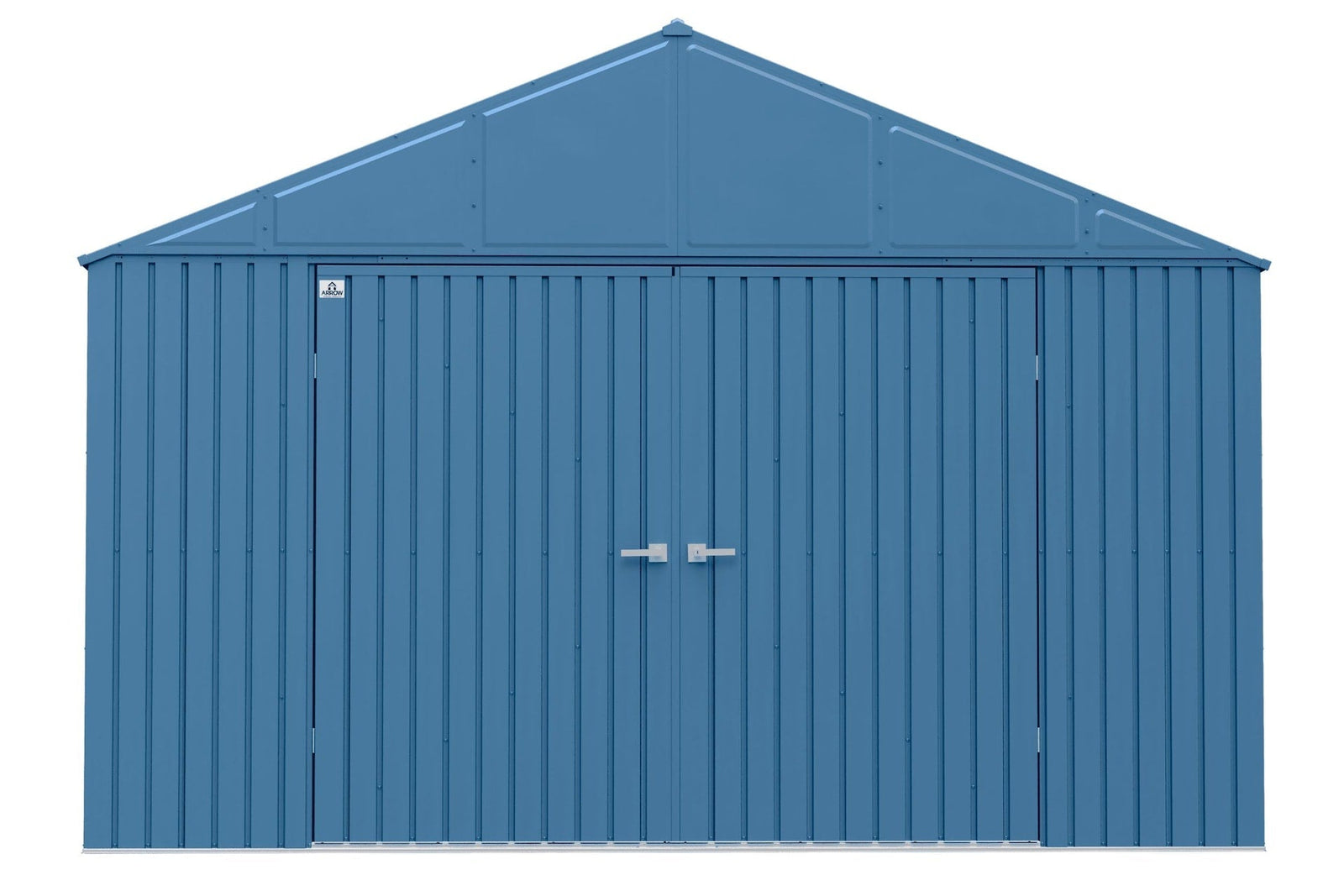 Elite 12x14-ft Blue Grey Corrosion-Resistant Steel Shed B3F0 - product image 2