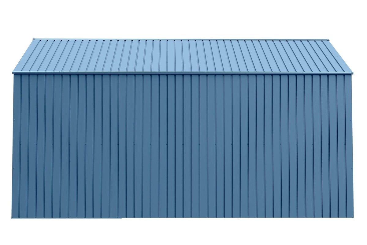 Elite 12x14-ft Blue Grey Corrosion-Resistant Steel Shed B3F0 - product image 4