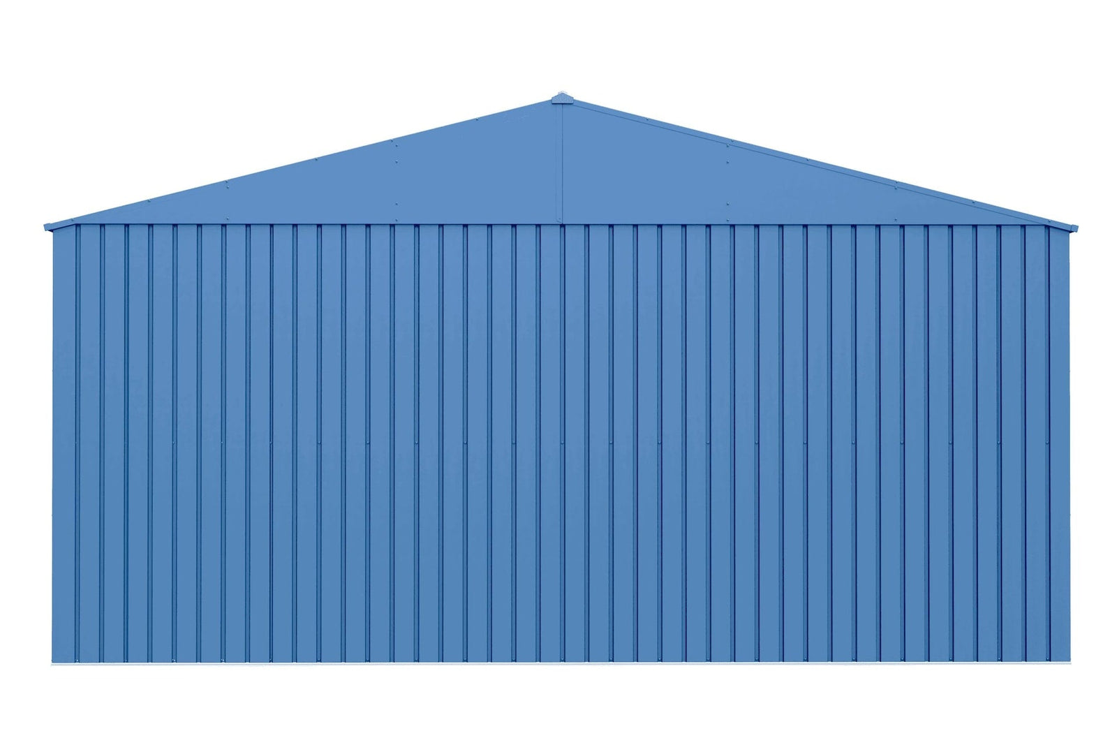 Elite 14x14-ft Corrosion-Resistant Blue Grey Steel Shed I8L5 - product image 5