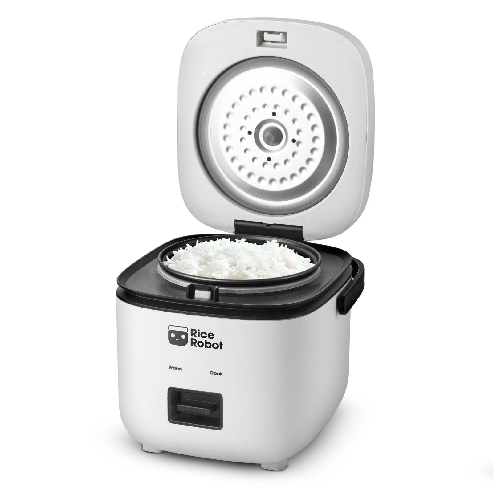 Ceramic Nonstick Rice Cooker, White, 1-qt H4P5 - product image 2