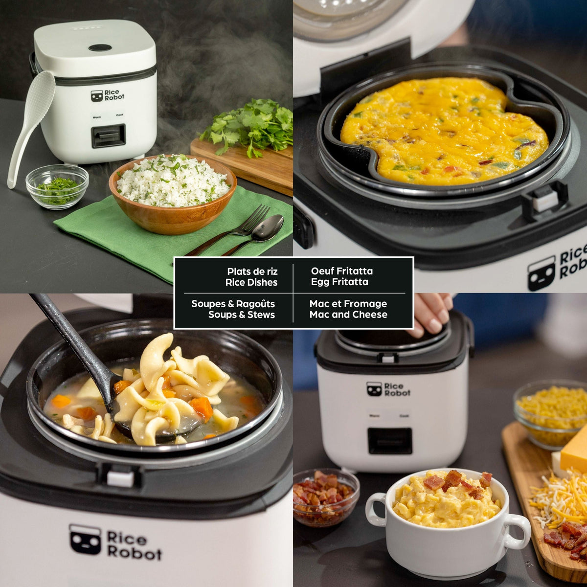 Ceramic Nonstick Rice Cooker, White, 1-qt H4P5 - product image 7