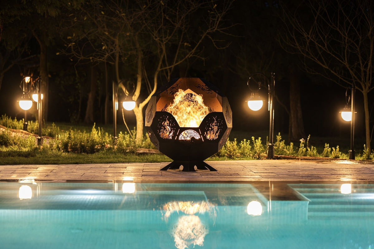 Algonquin Fire Pit, 39", Black J6O1 - product image 8