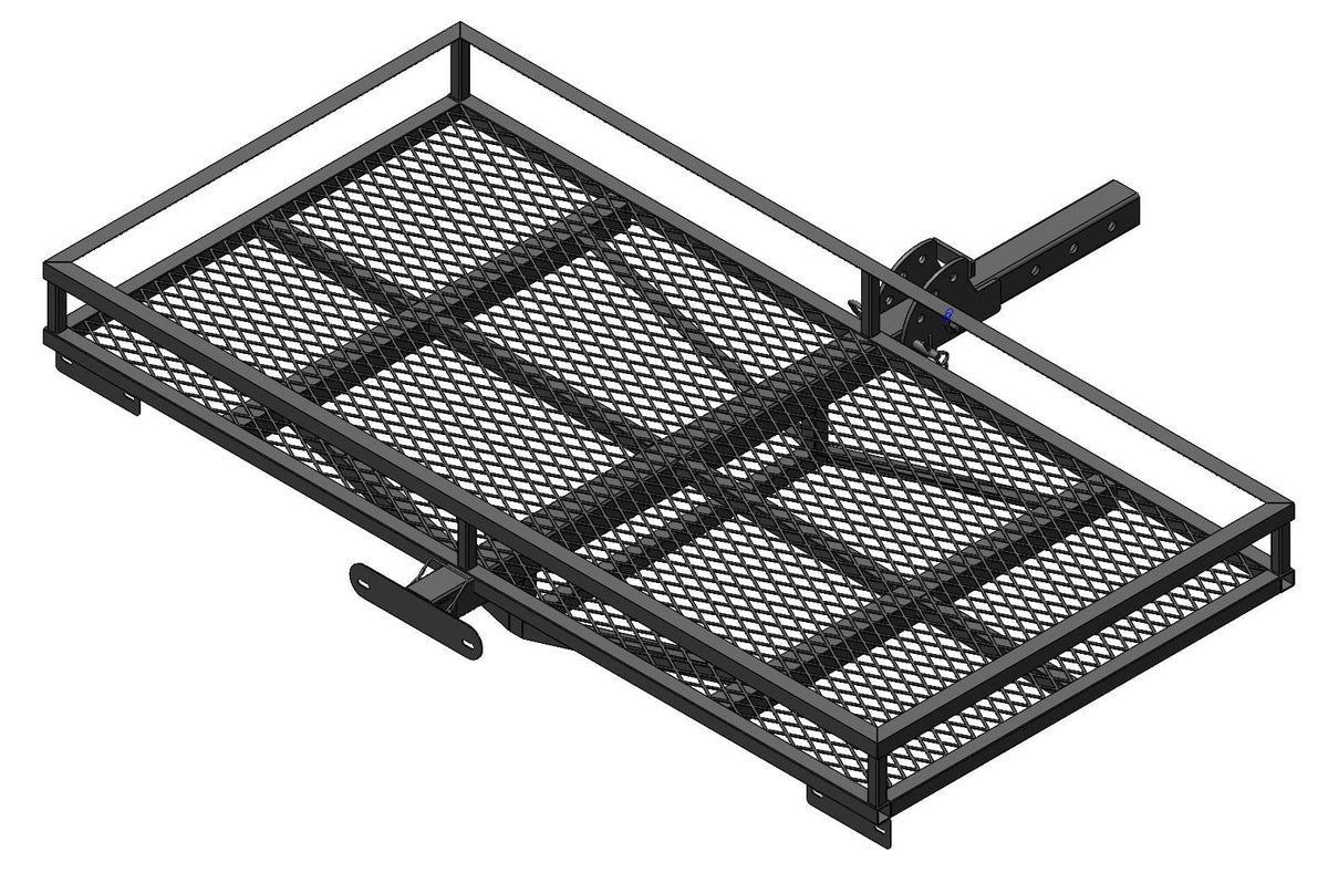 Black Bulldog Hitch Mount Cargo Carrier M3Y2 - product image 1