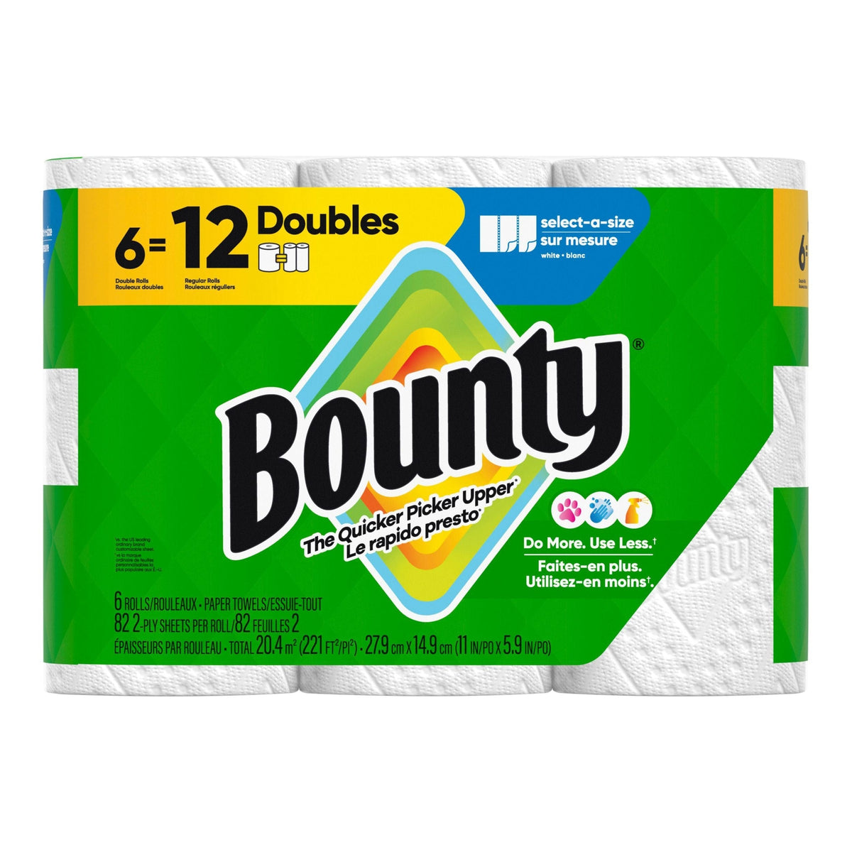 Select-A-Size Double Roll Paper Towel, 6-pk X5Y6 - product image 1