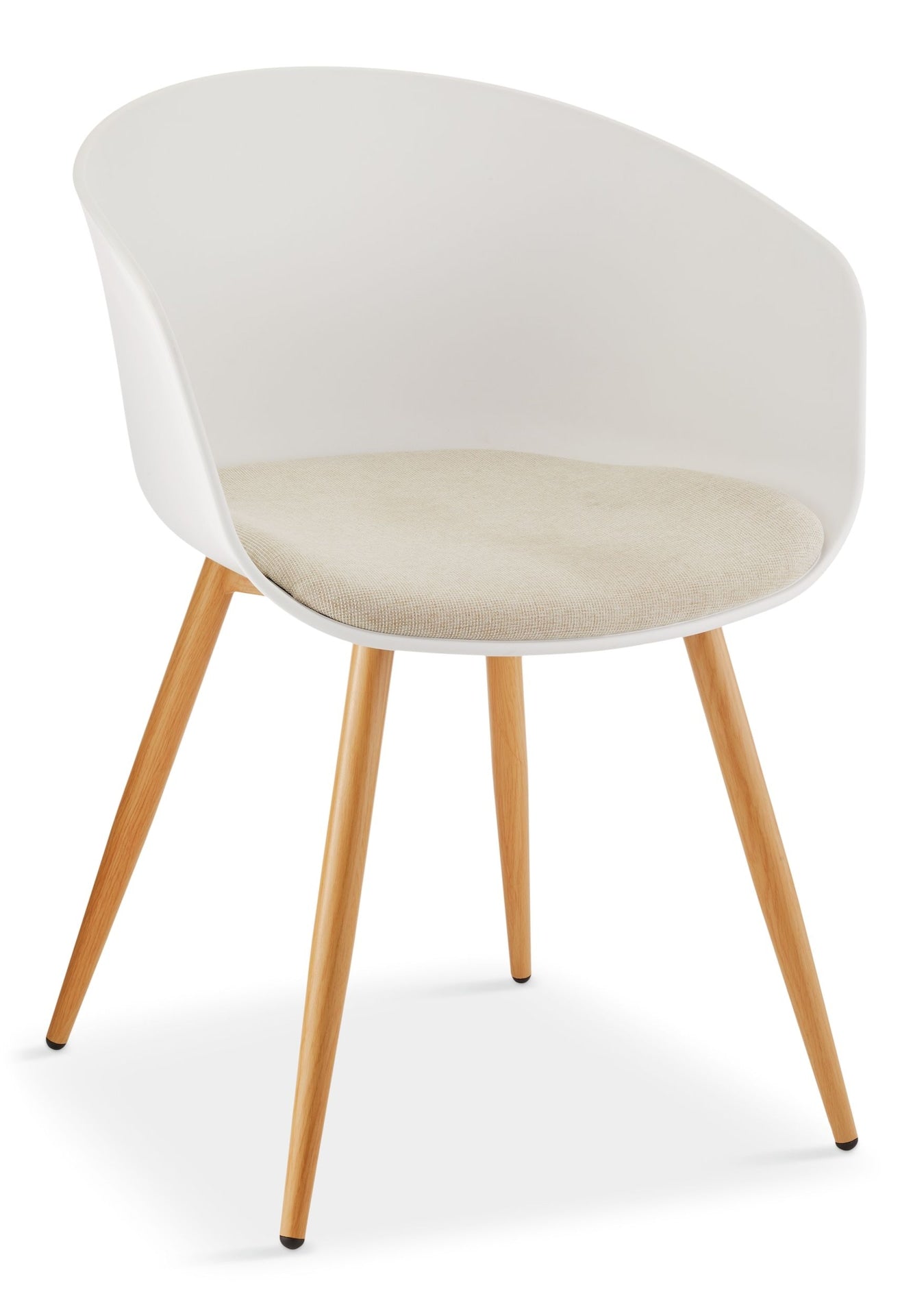 Andie Elegant & Modern Dining Chair, White R2W3 - product image 1
