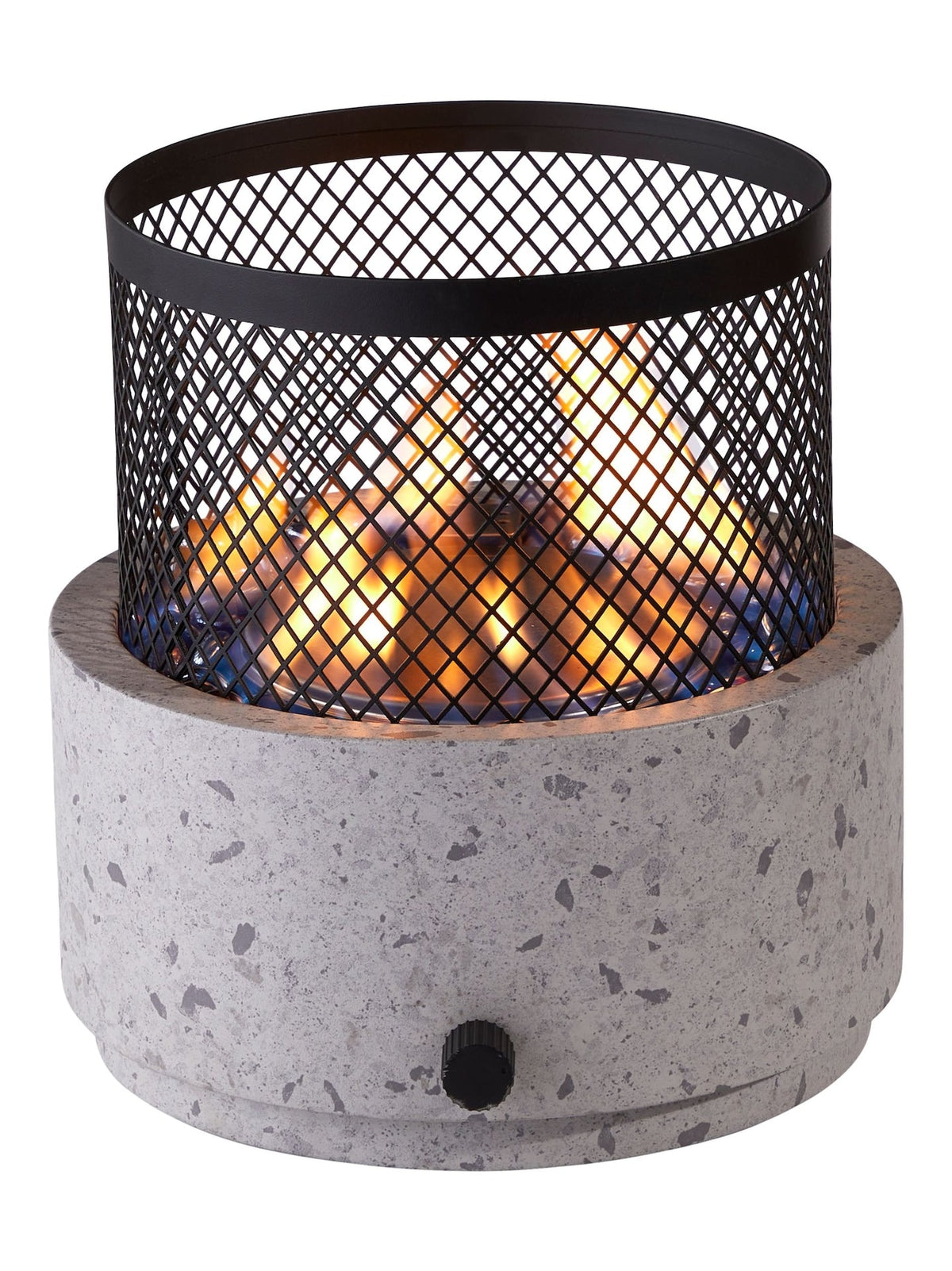 Cinder Round Outdoor Tabletop Gas Fire Pit, 11,000 BTU Z9O1 - product image 5