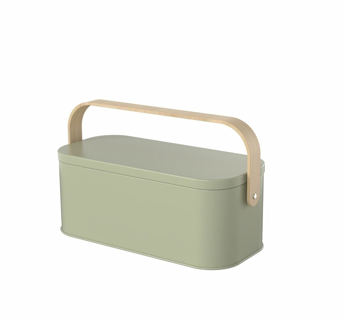 Metal Gardening Storage Container, Iron, Green B2I3 - product image 2
