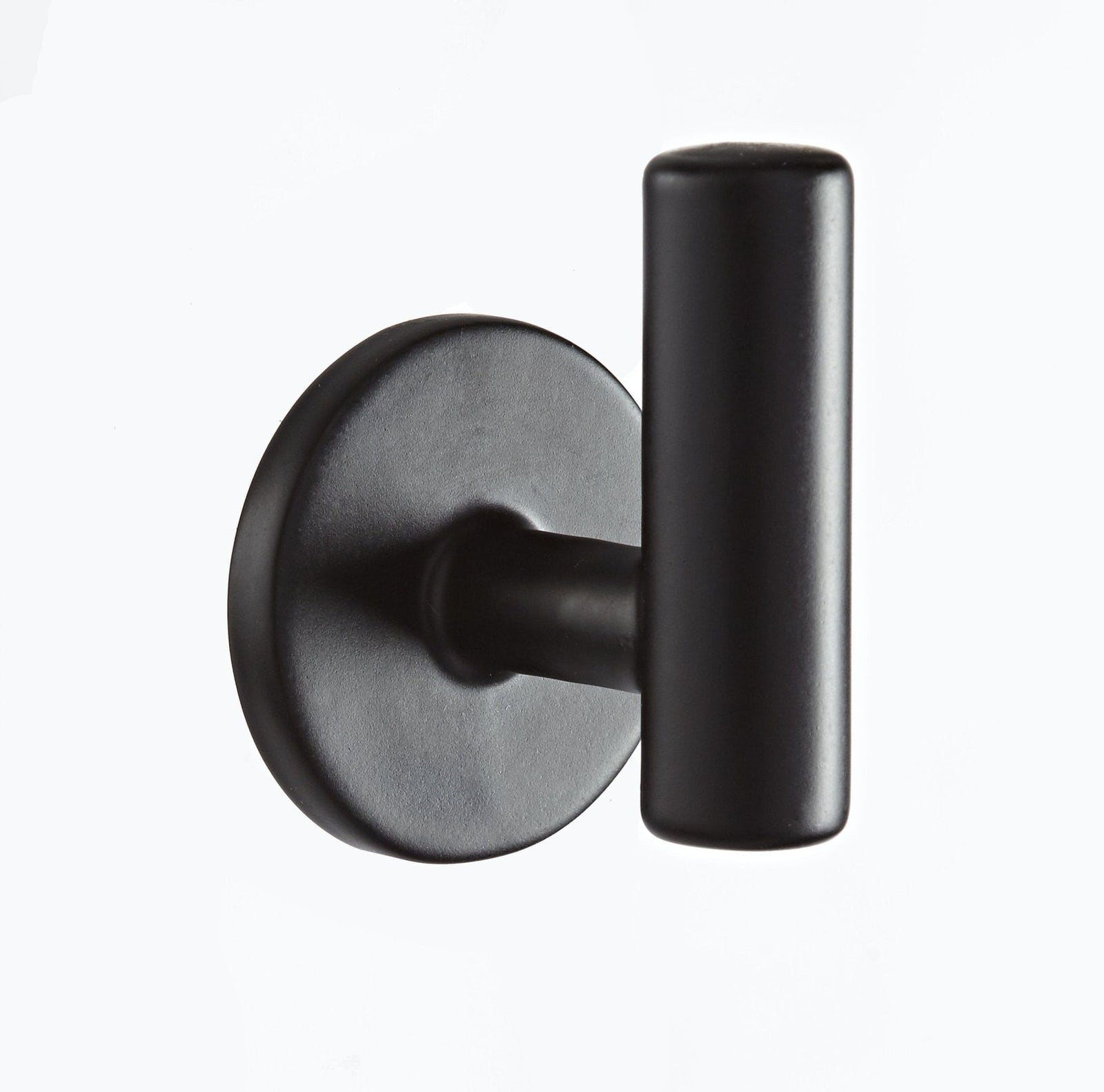 Stainless Steel Single Post Hooks, Black, 2-pk T7Z3 - product image 1