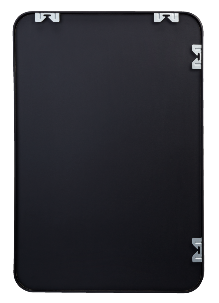 Truro Metal Rectangular Wall Mirror, Black, 20 x 30-in Q6J2 - product image 5
