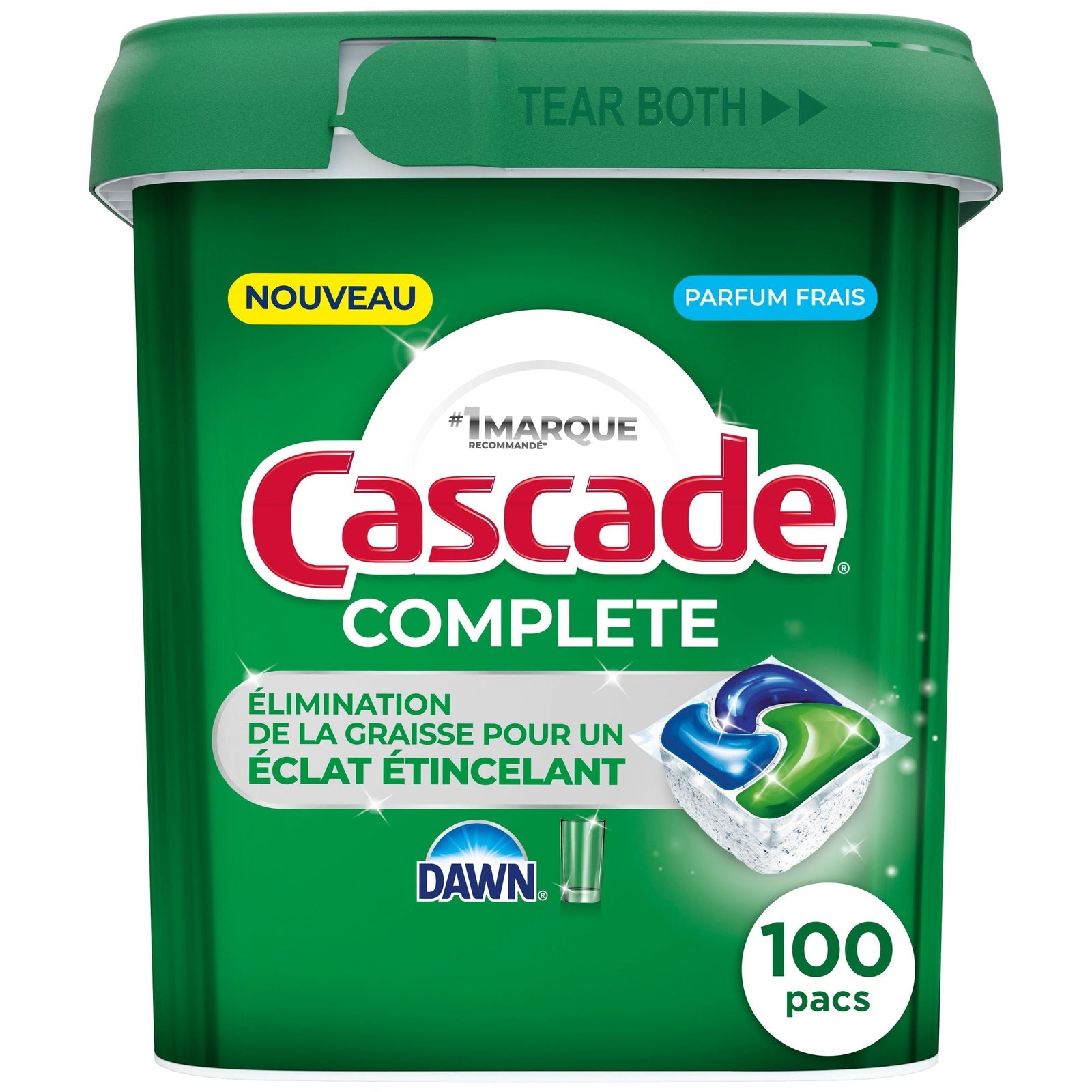 ActionPacs Complete Fresh Dishwasher Pods, 100-pk G3K6 - product image 1