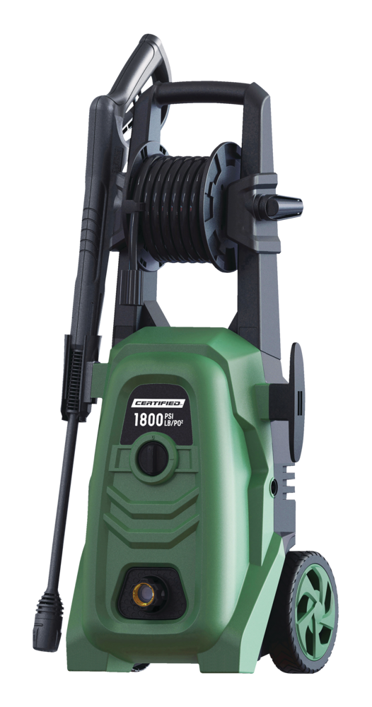 1800 PSI 1.4 GPM Corded Cold Water Wheeled Brushed Electric Pressure Washer with Foam Blaster N6V9 - product image 1