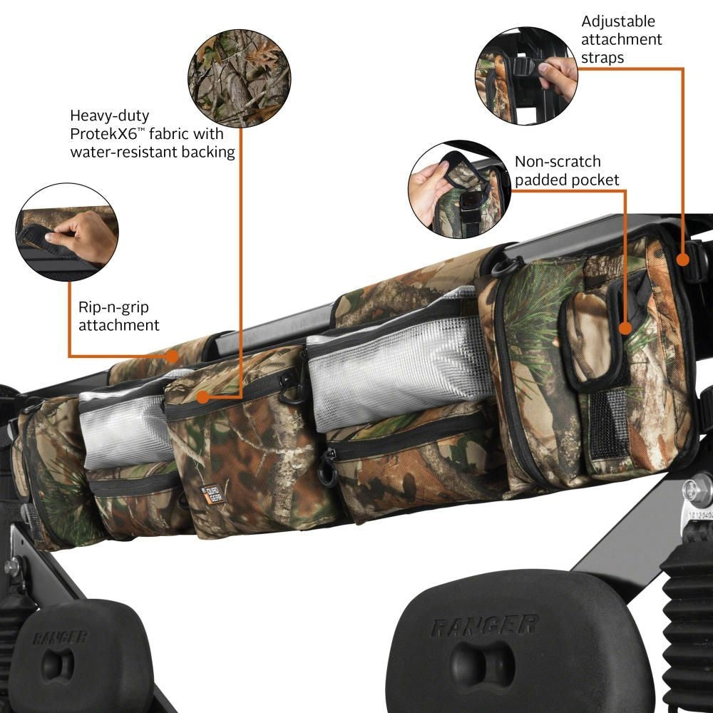 Classic Accessories QuadGear UTV Roll Cage Organizer, Camo O4S4 - product image 4