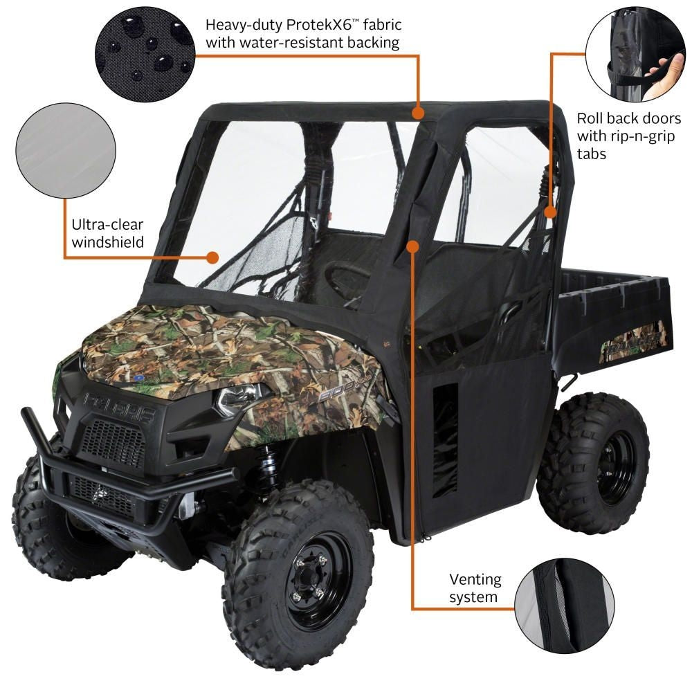 Classic Accessories UTV Cabin Enclosure, Teryx, Black Z6M4 - product image 4