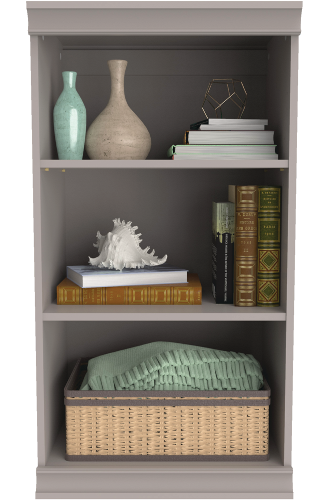 Modular Stackable Closet Storage Shelf Unit, Taupe I5W3 - product image 2