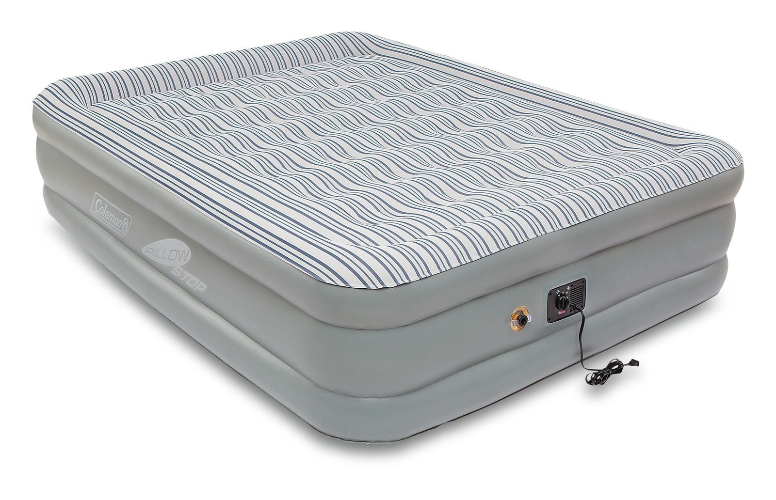 Queen SupportRest Elite Double-High Inflatable Air Mattress/Airbed with Built-In 120V Pump, Woods Outdoor Collapsible Folding Utility... I6O8 - product image 1