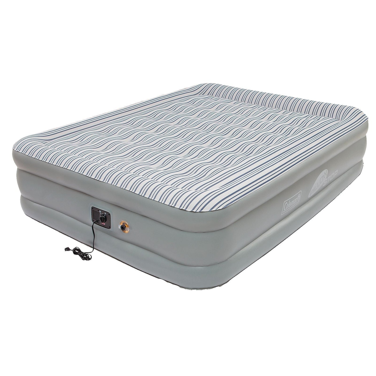 Queen SupportRest Elite Double-High Inflatable Air Mattress/Airbed with Built-In 120V Pump, Woods Outdoor Collapsible Folding Utility... F1R1 - product image 2
