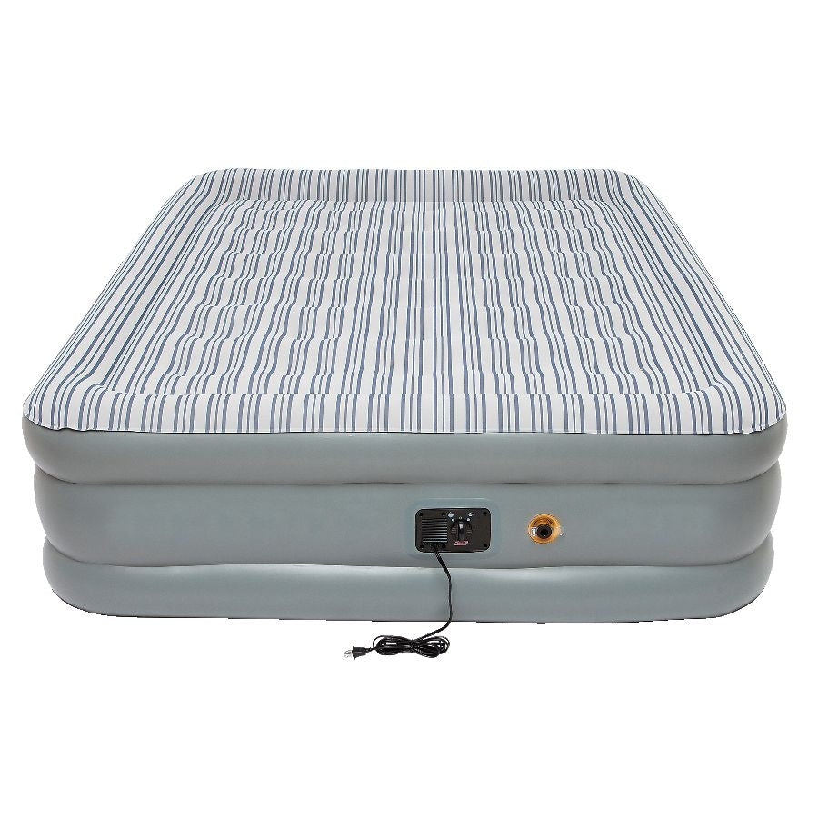 Queen SupportRest Elite Double-High Inflatable Air Mattress/Airbed with Built-In 120V Pump, Woods Outdoor Collapsible Folding Utility... I6O8 - product image 3