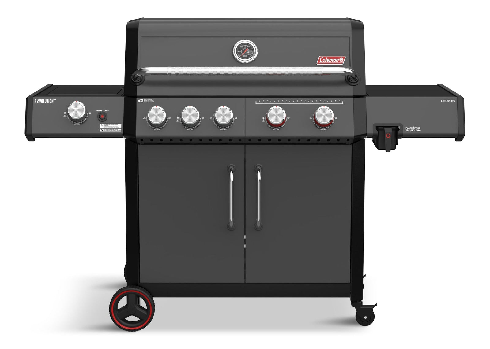 Revolution II 5-Burner Grill and Griddle Combo LP Gas BBQ F9A8 - product image 2