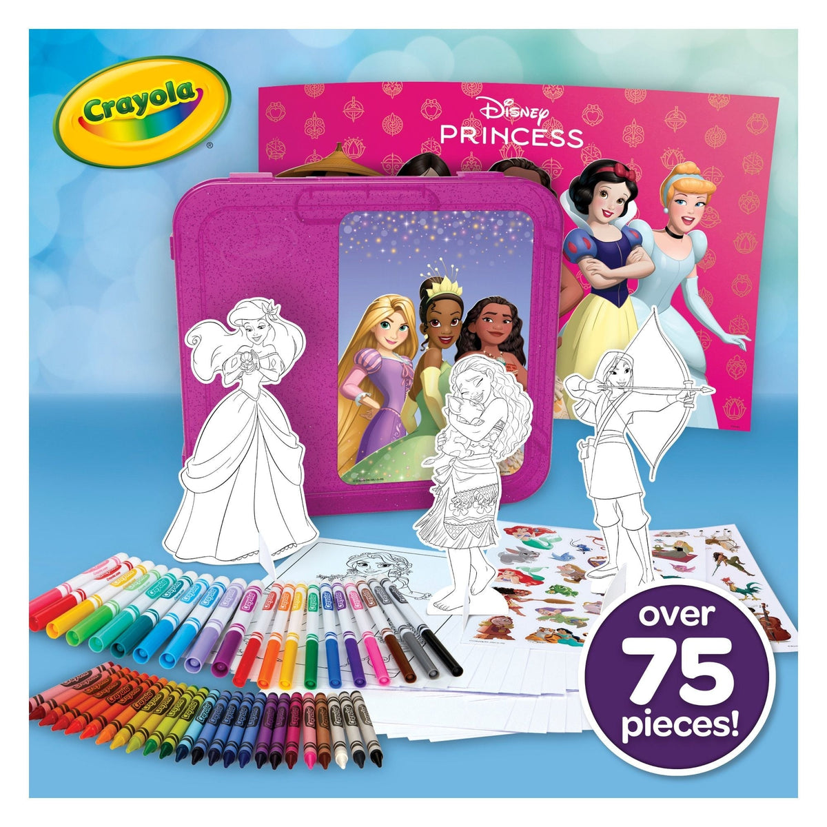 Case, Arts & Crafts Kit for Kids, 79-pc, Ages 5+ T7P8 - product image 1