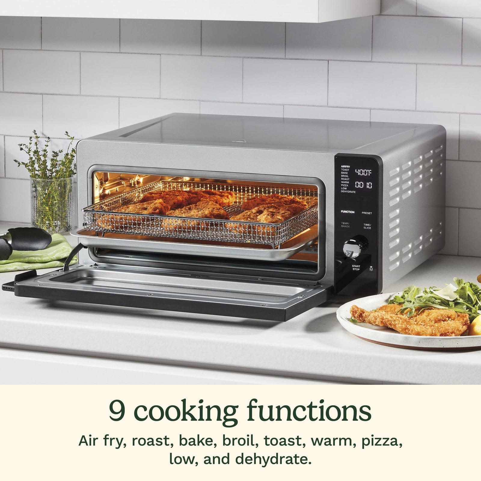 1800W Large Flip Up Air Fry Toaster Oven V9L5 - product image 5