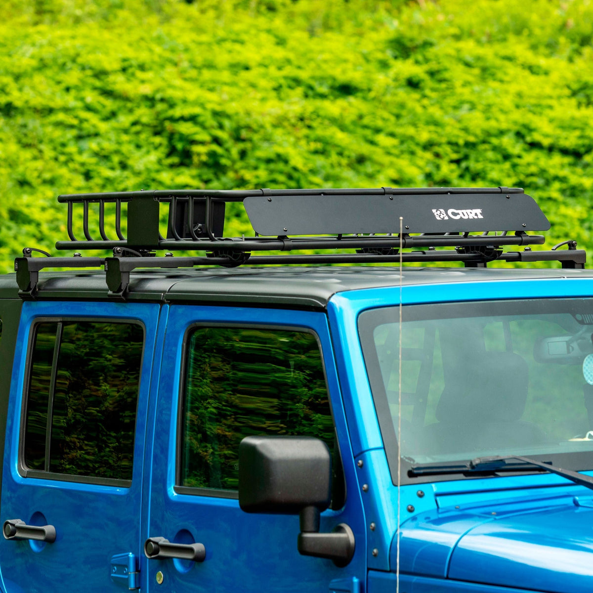 18122 Quick-Release Roof Rack Crossbars, Black Steel, Select Wrangler JK S5F6 - product image 8