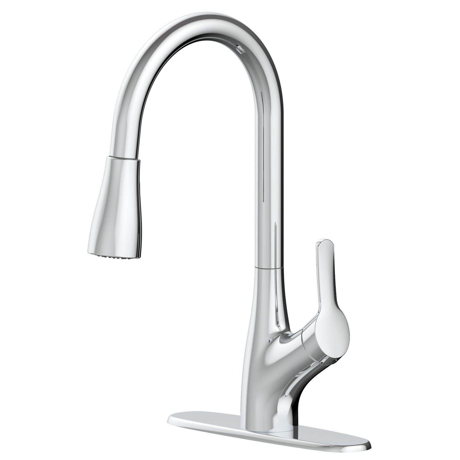 Clarivo 2-in-1 Filtration 1-Handle Pull Down Kitchen Faucet, Various Finishes N7D8 - product image 1