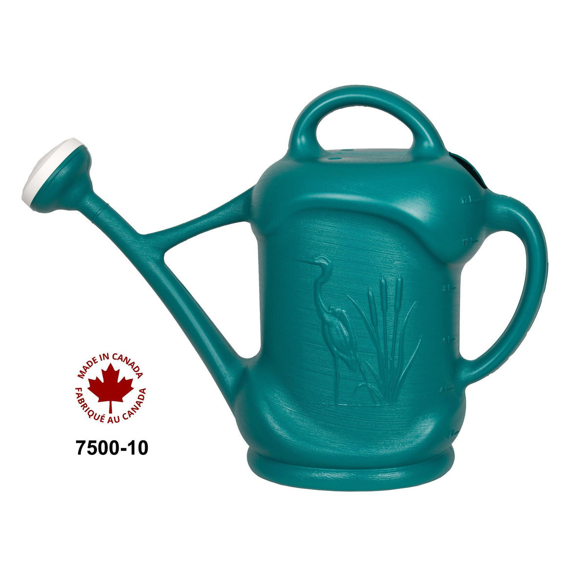 Lightweight Plastic Watering Can, 11.3-L, Blue G2S2 - product image 2