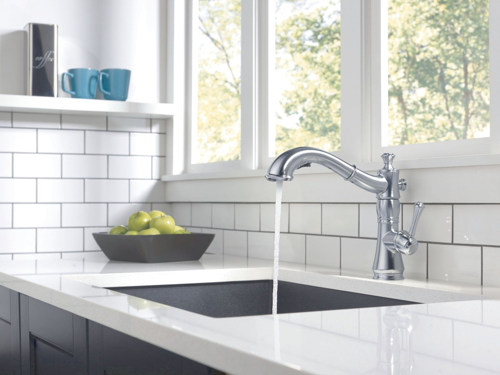 Cassidy Pullout Kitchen Faucet, Artic Stainless B5Z3 - product image 4