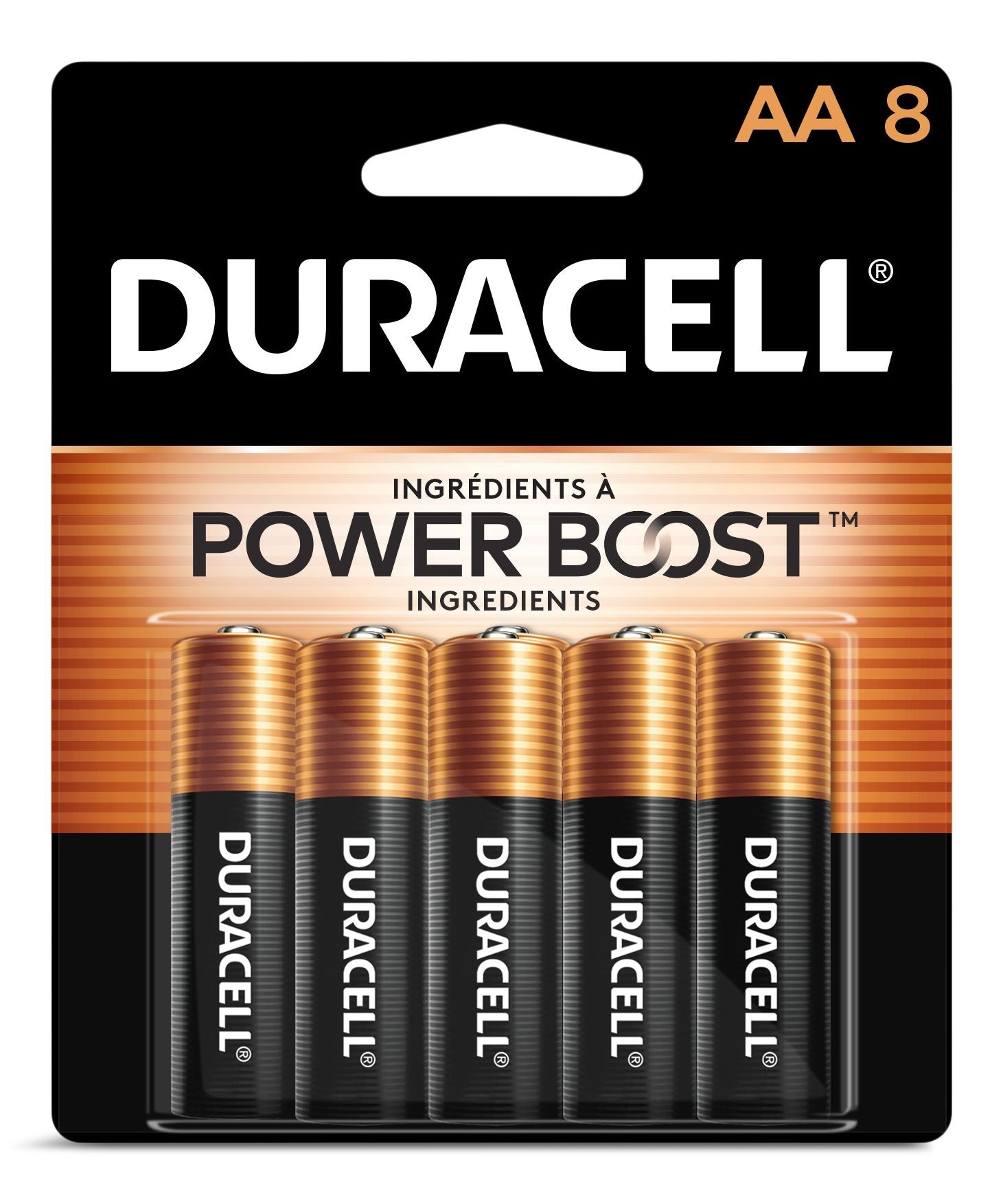 Coppertop AA Alkaline Batteries, All Purpose, 8-pk G0J5 - product image 1