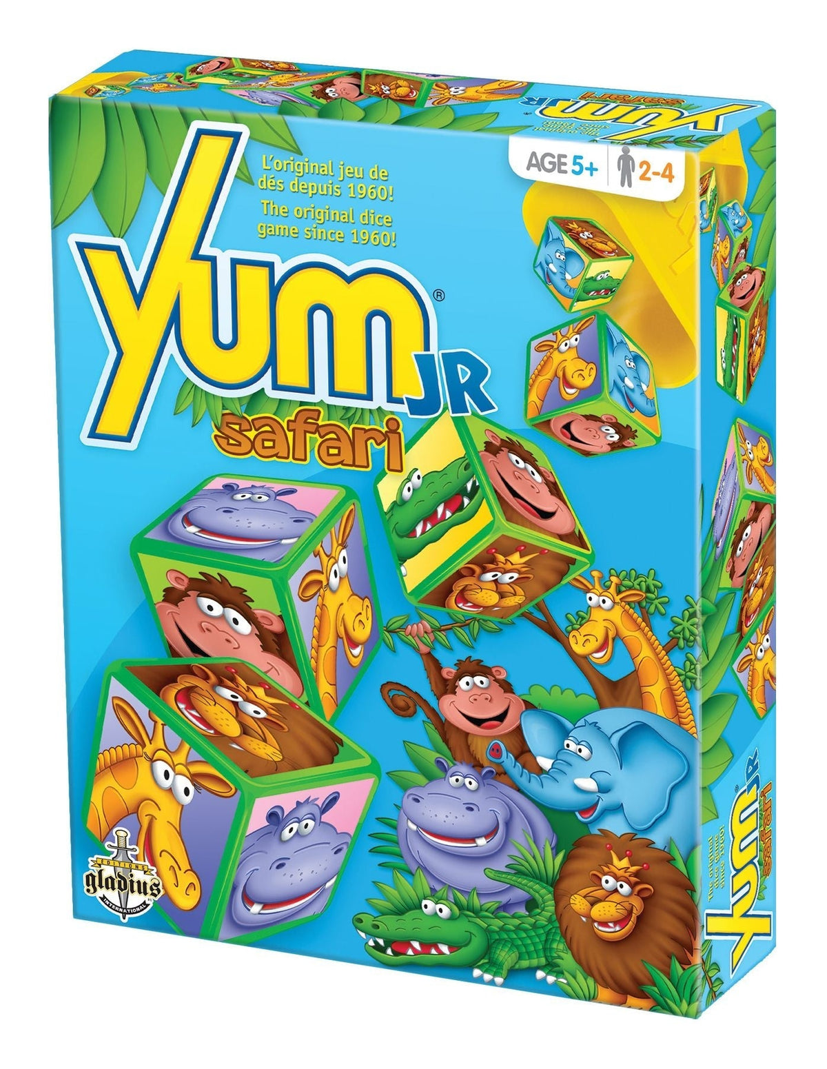Gladius Yum Jr. Safari Animal Dice Game Set for Kids, Ages 5+ D2H7 - product image 1