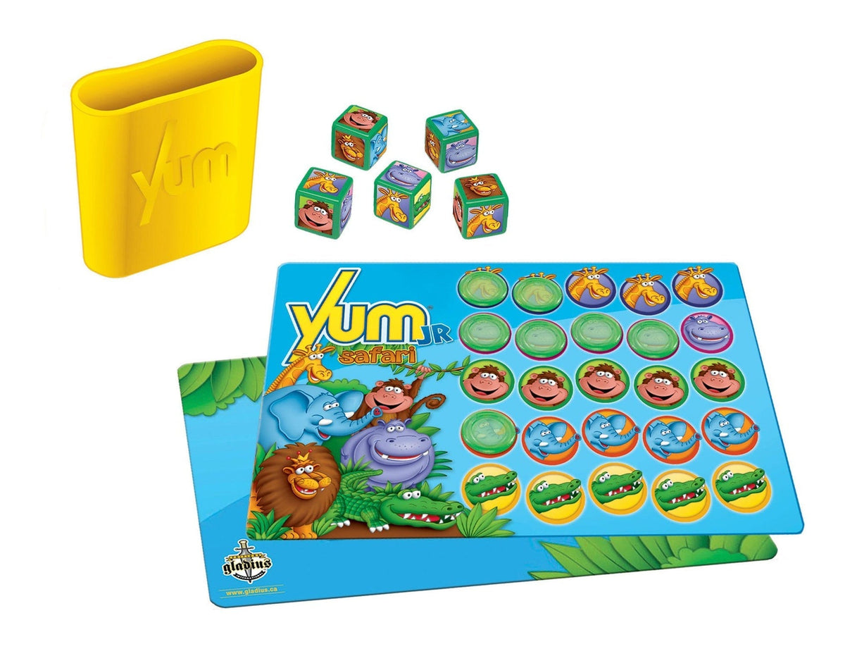 Gladius Yum Jr. Safari Animal Dice Game Set for Kids, Ages 5+ D2H7 - product image 3