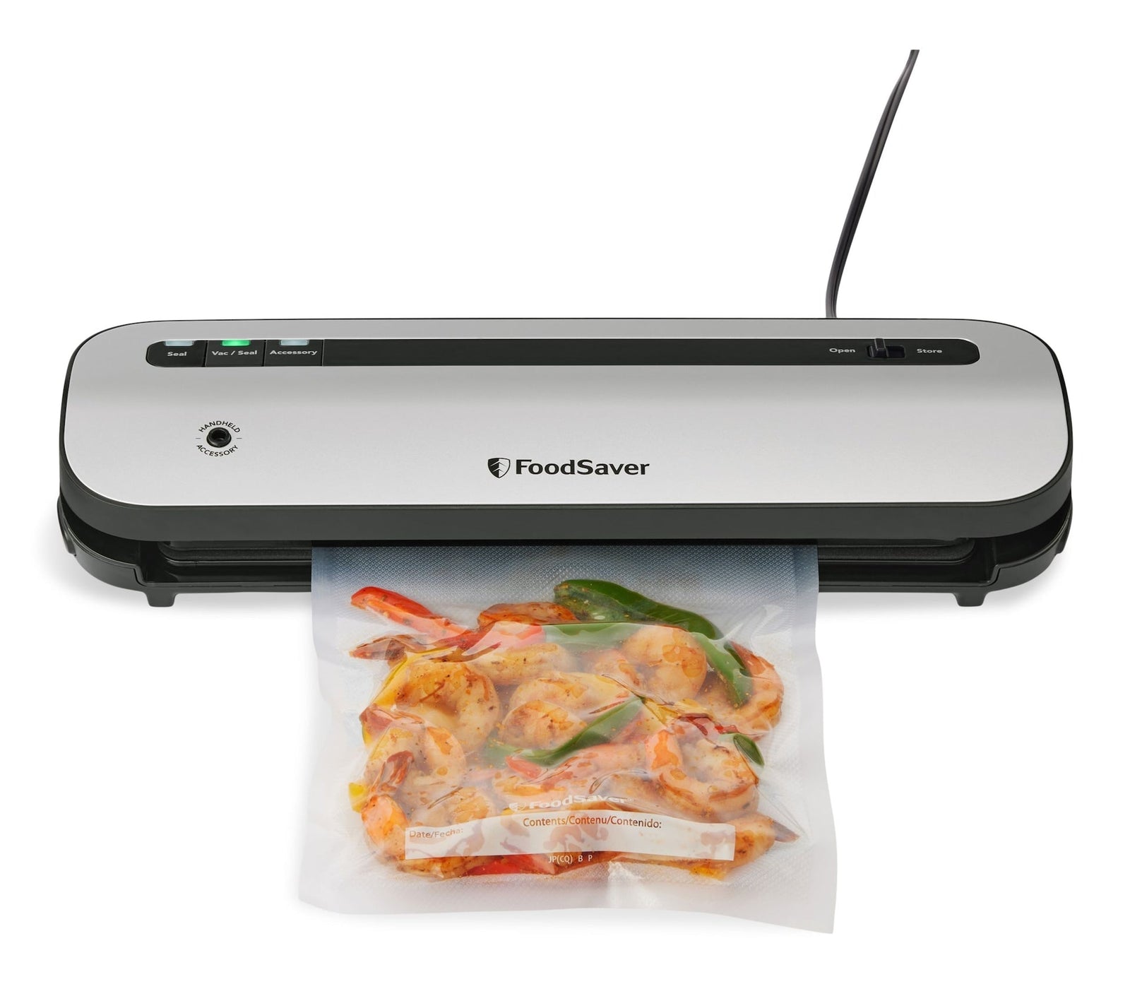 VS 1230 Space Saving Vacuum Sealing System Bundle with Built-in Bag Alignment Tool Y8H5 - product image 1