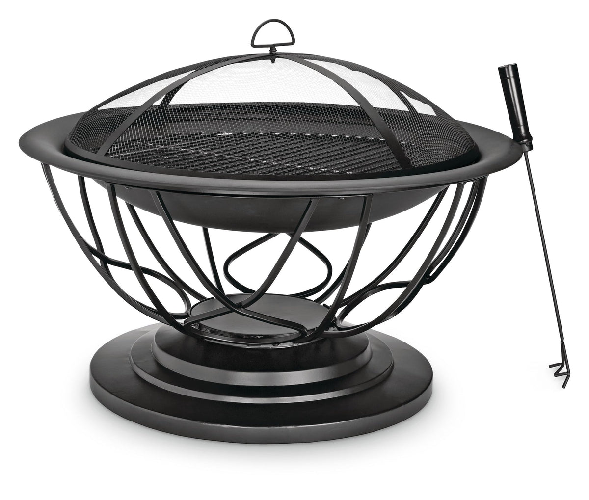 Savona Round Wood-Burning Outdoor Fire Bowl/Fire Pit, 29.5 x 20-in U0D7 - product image 1
