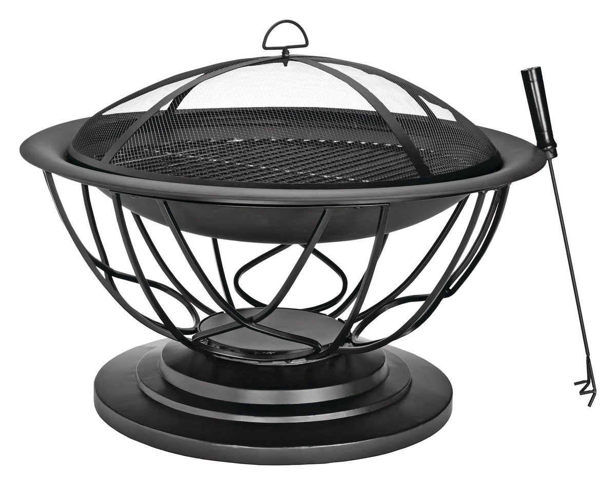 Savona Round Wood-Burning Outdoor Fire Bowl/Fire Pit, 29.5 x 20-in U0D7 - product image 3