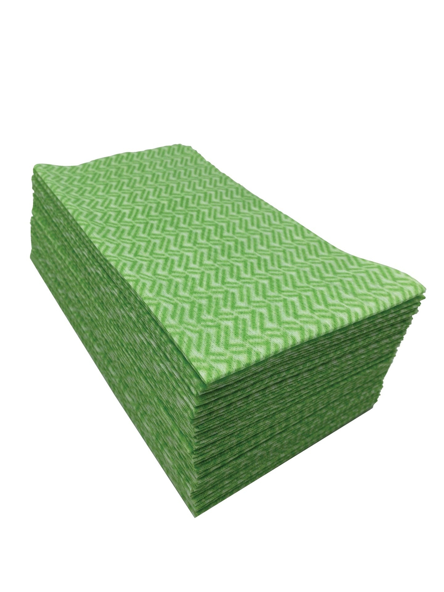 All-Purpose Machine Washable Cleaning Cloths, Green, 60-pk Y3F3 - product image 1