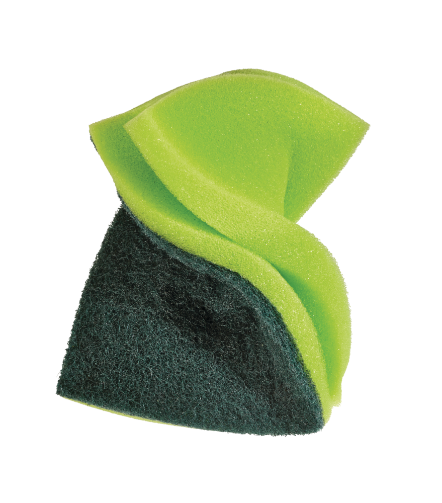 Heavy-Duty Dual Side Scrub Sponge & Pad, 6-pk A6G0 - product image 1