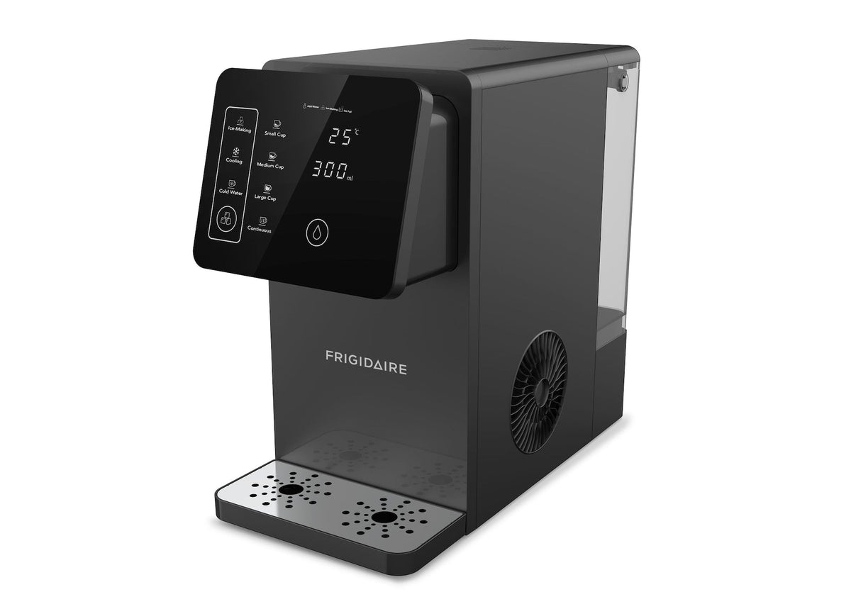 2-in-1 Touch Control Water Dispenser & Ice Maker, Black A5U8 - product image 1