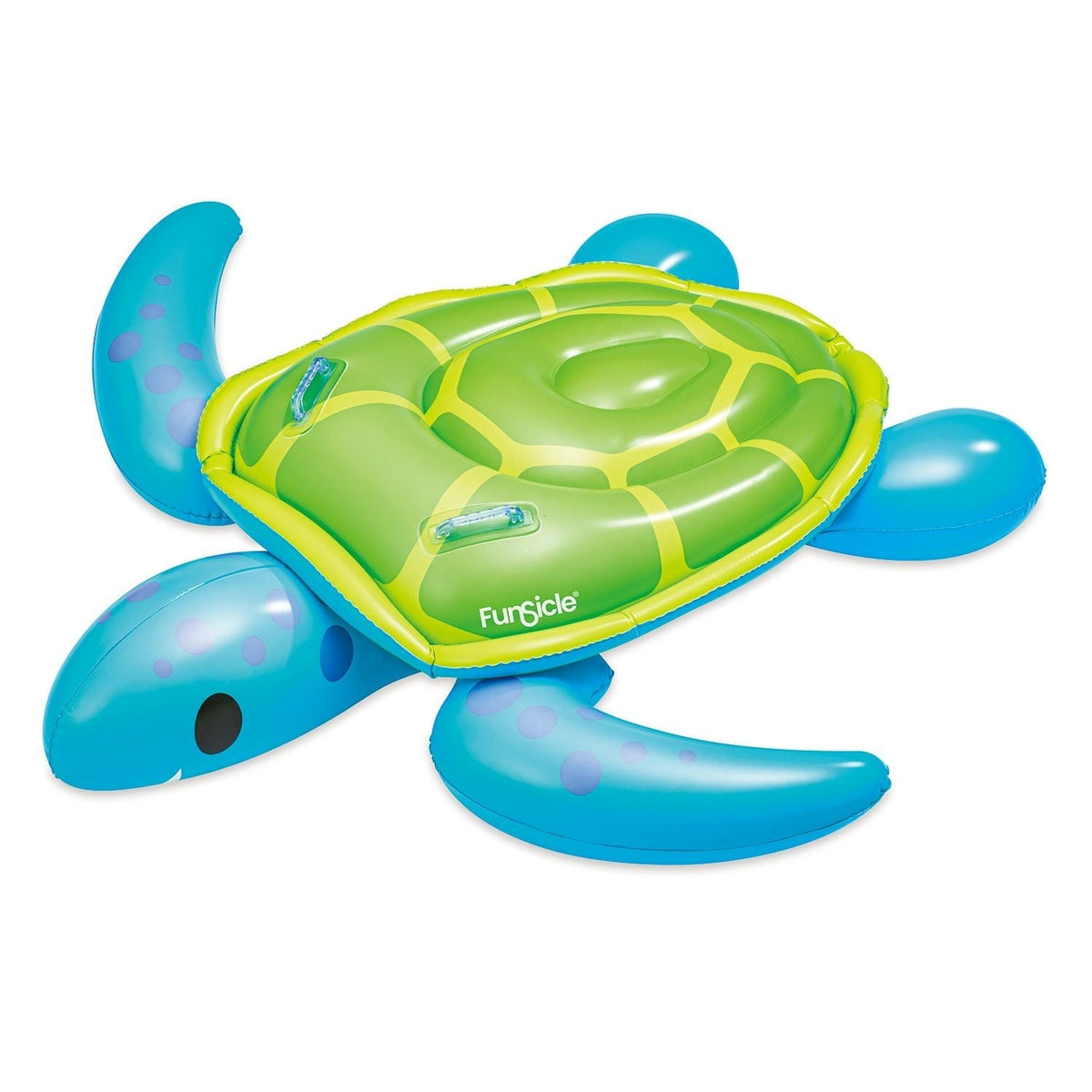 Turtle Time Ride-On Pool Float, Ages 3+ S8N6 - product image 1