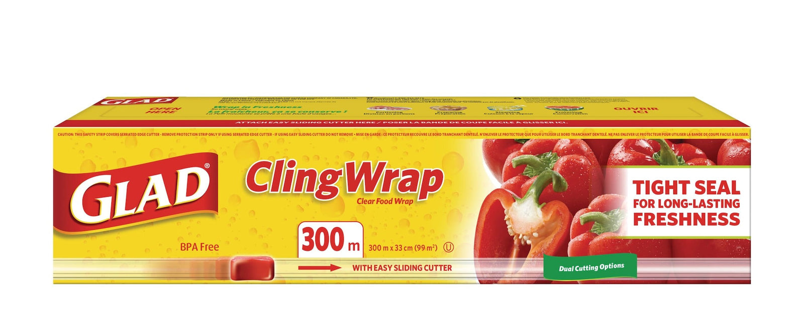 Cling Plastic Wrap, 980-ft F1M9 - product image 1
