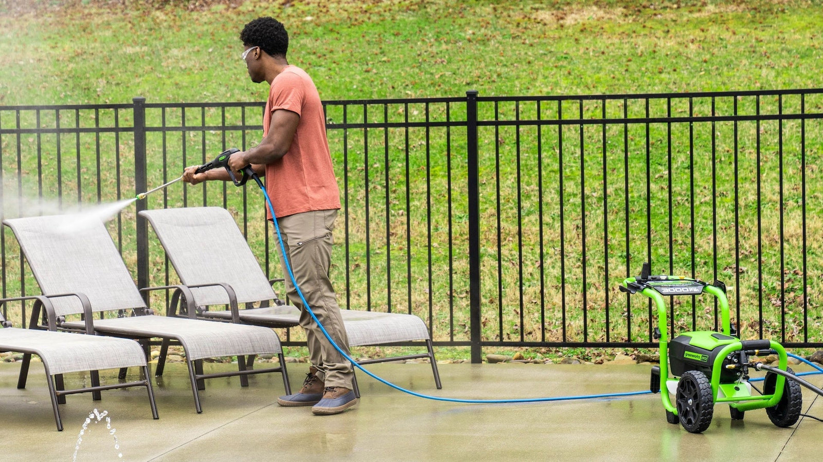 3000PSI 1.1GPM Electric Pressure Washer Y9A7 - product image 5
