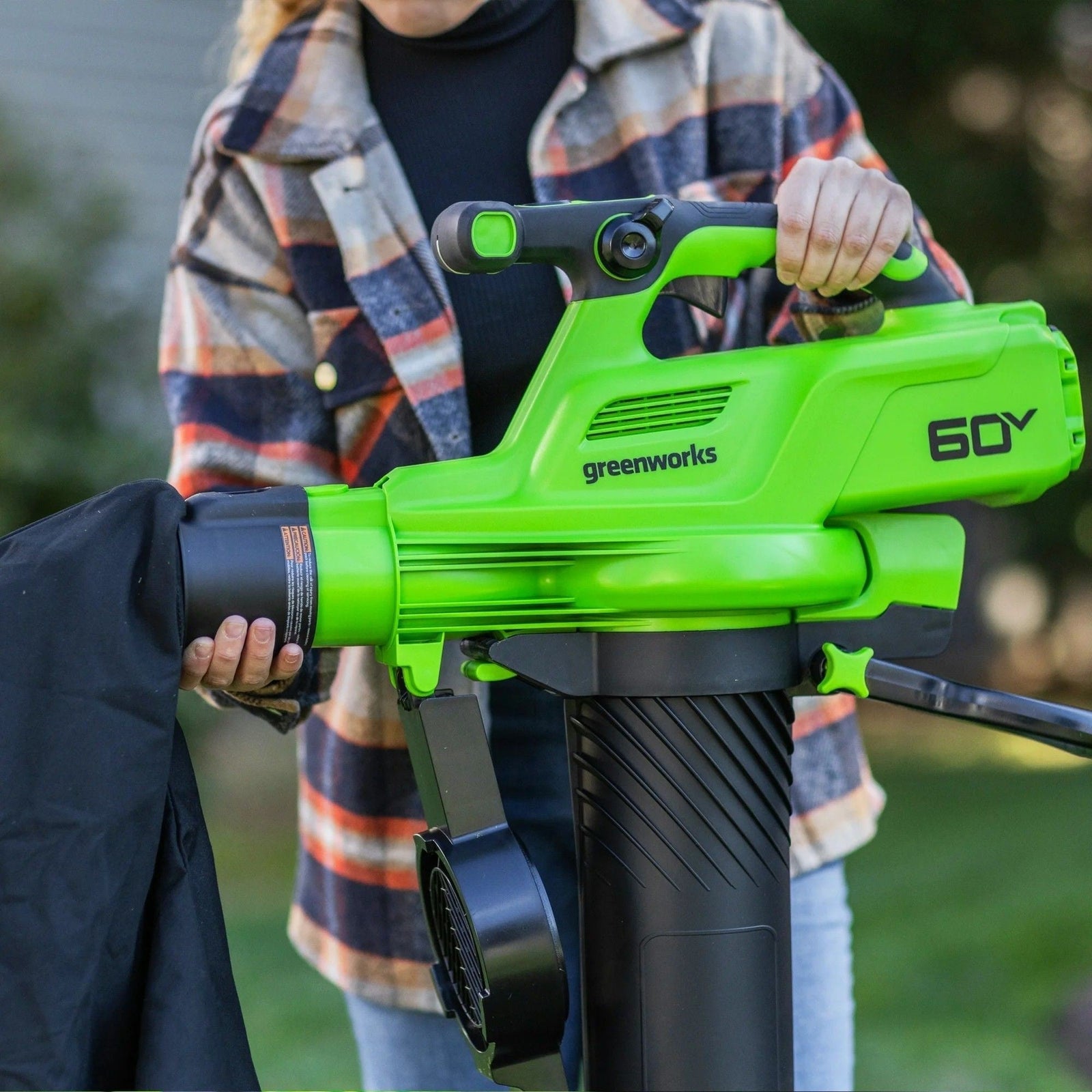 60V 520 CFM/240 MPH Blower Vacuum with 4Ah Battery V3X1 - product image 6