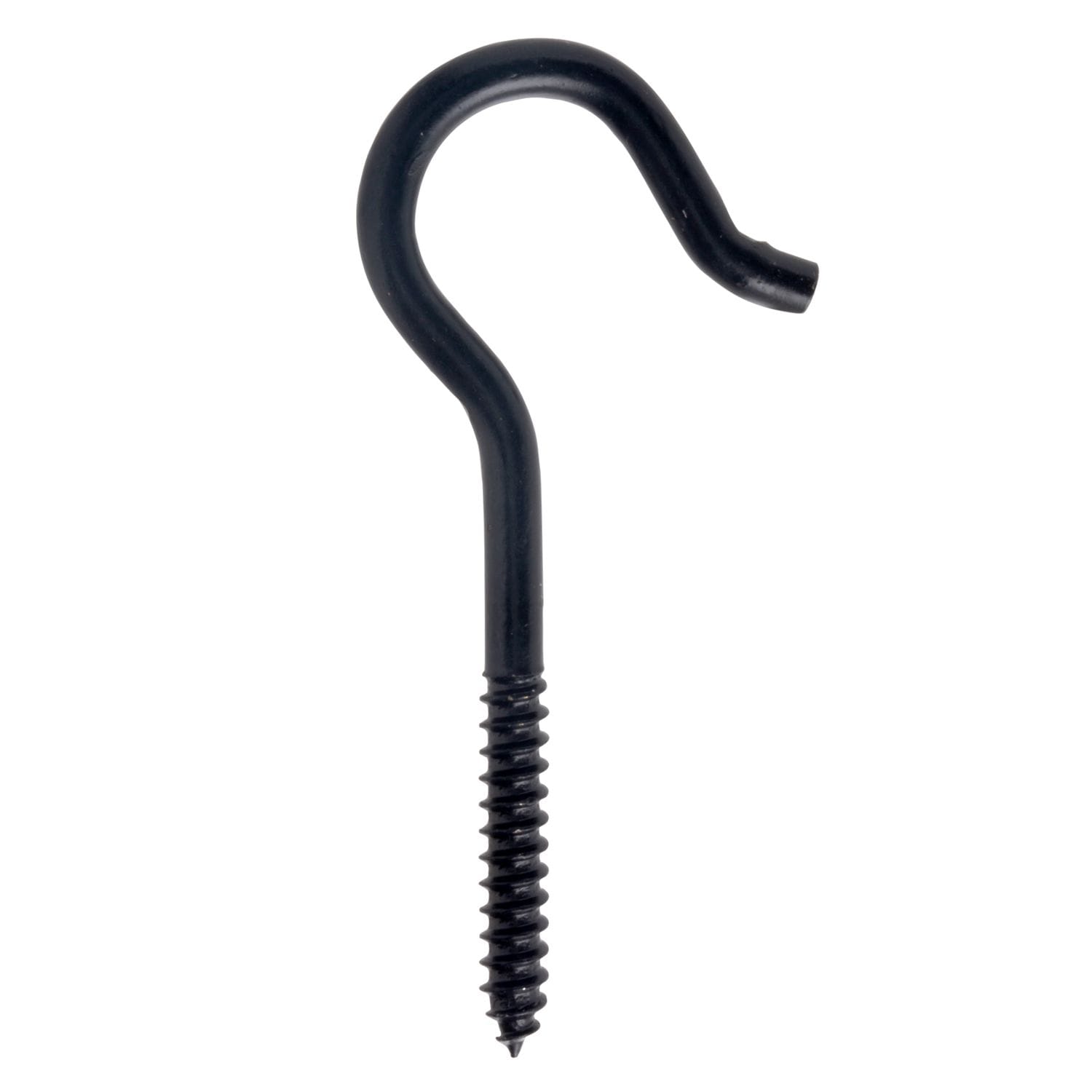 Screw Hook, 0.25 x 4.25-in, Black F4N6 - product image 1