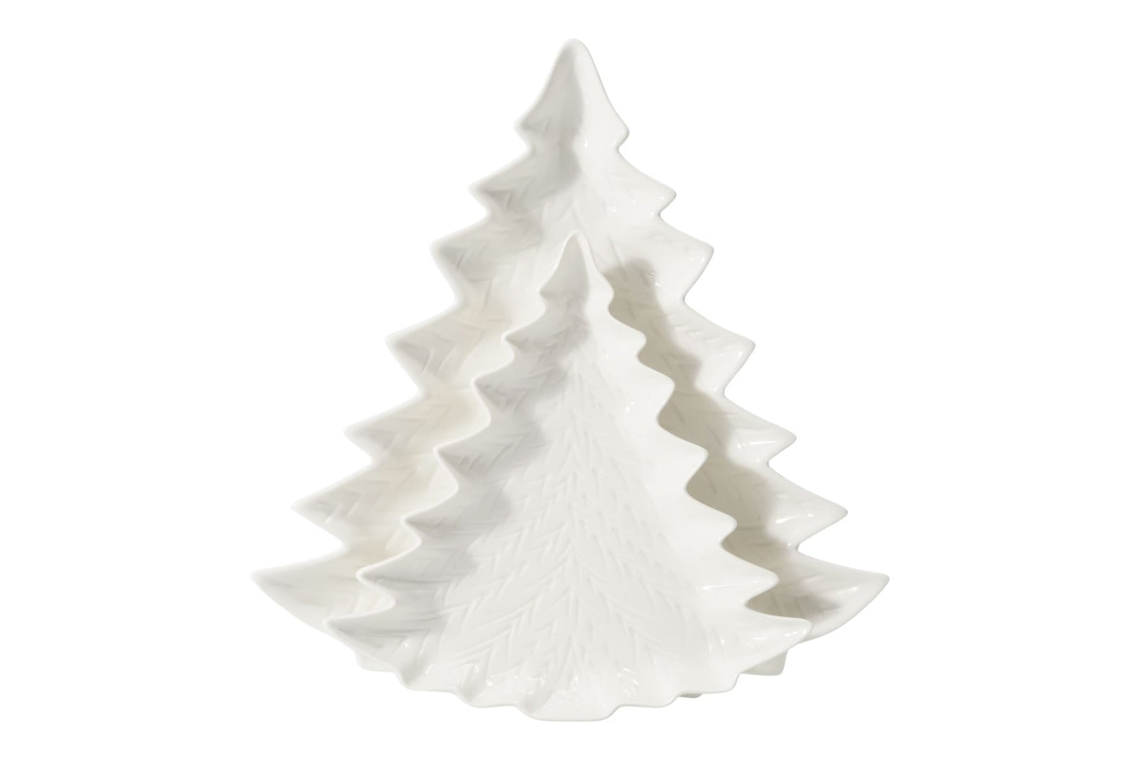 & Co Embossed Porcelain Tree Serving Plates, 2-pk C1V3 - product image 1