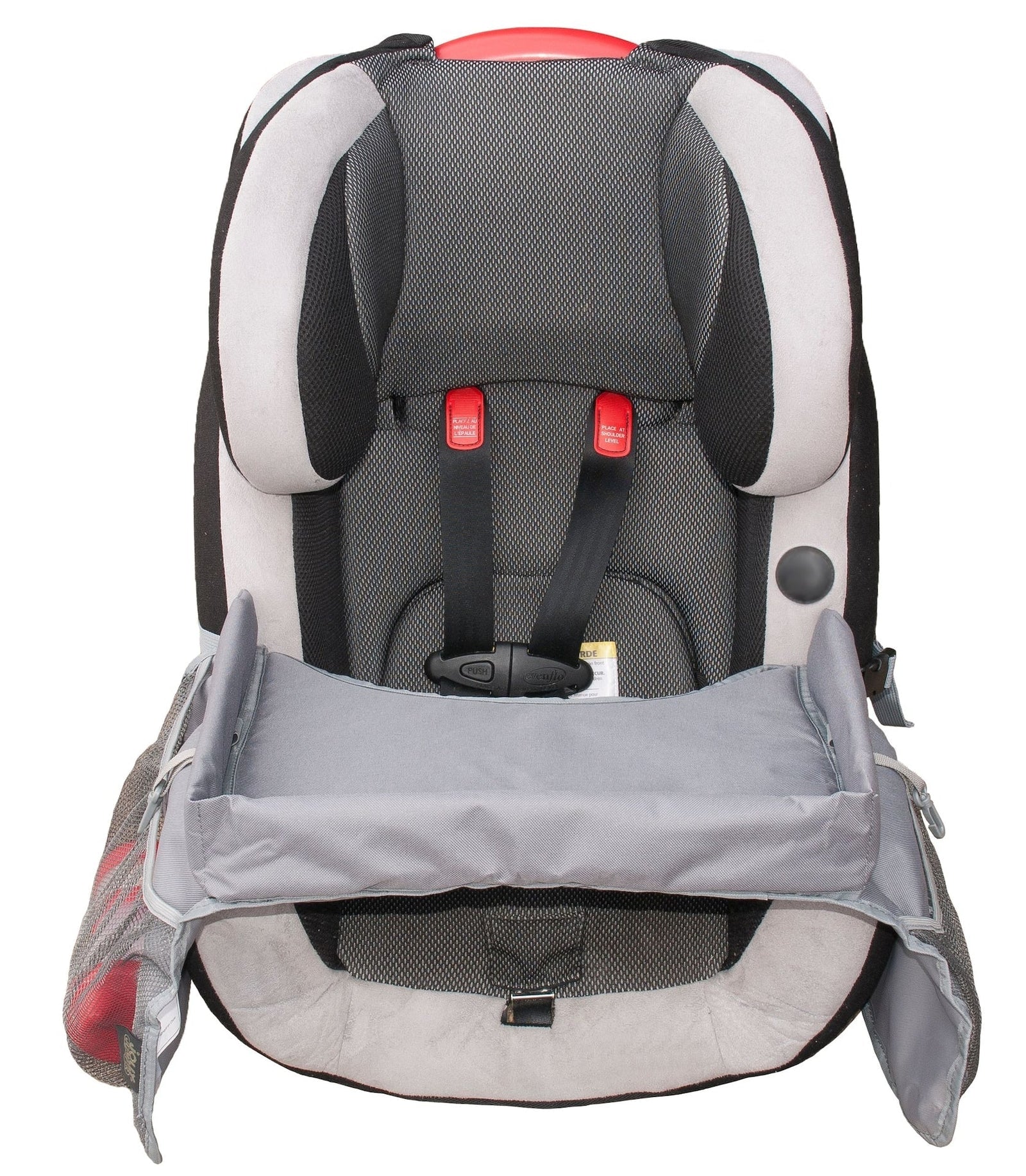 Soft Car Seat Travel Tray Organizer, Grey P4H1 - product image 1