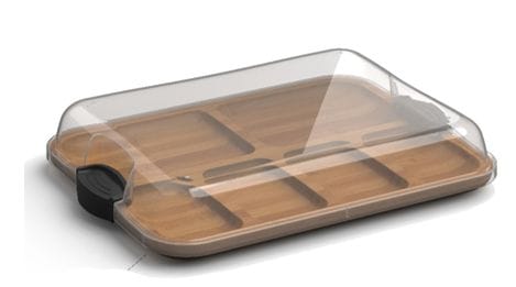 Build-A-Board Divided, Stained Bamboo, 11 x 14-in U6R3 - product image 1